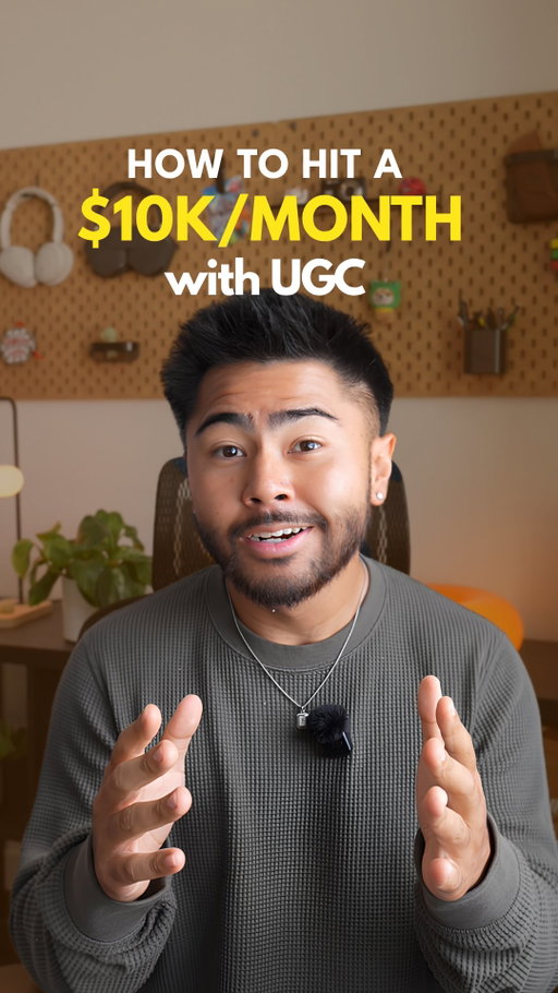 The math they DONT TELL YOU about when it comes to hitting a $10k month with UGC

#ugc #ugccreator #sidehustle #branddeals #contentmonetization