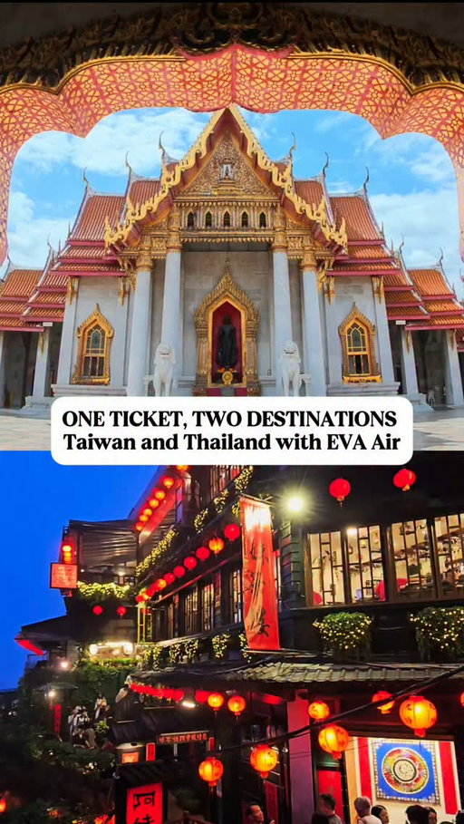 AD From London to Taiwan via Thailand 🛫 Award-winning @evaair.uk was the first airline in the world to introduce Premium Economy Class, and they know what they're doing. Spacious seating, curated dining and the current HUNTER amenity kit made the long haul feel like part of the trip rather than something to get through. Book your multi-city trip at Evaair.com as one ticket, two destinations. Follow along for our travel tips for both Taiwan and Thailand!

EVA Air | Premium Economy | One ticket two destinations

#EVAAir #PremiumEconomy #OneTicketTwoDestinations