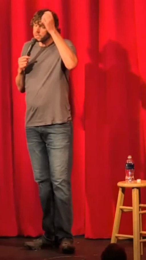 She asked if I was drinking a beer at 6:30 in the morning 
#standupcomedy