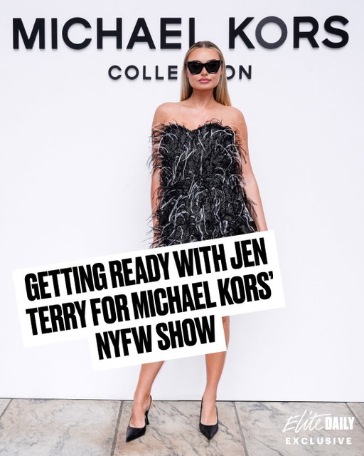 Our everything bagel! ❤️ Follow along as #JenTerry gets ready for @michaelkors’ #NYFW show. ✨