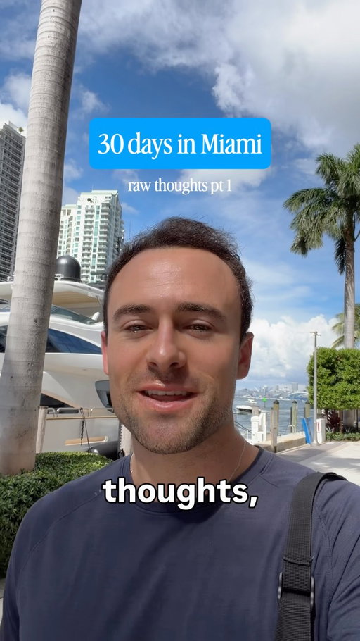 survived 30 days in Miami - my honest thought…