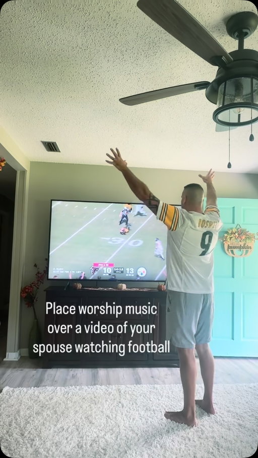 Well that got me! WOWWWWW and AMEN 🙏 Praise Jesus 

#steelers #praisethelord #praiseandworship #football