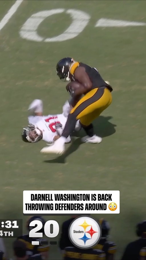 Darnell Washington is a strong human being 💪