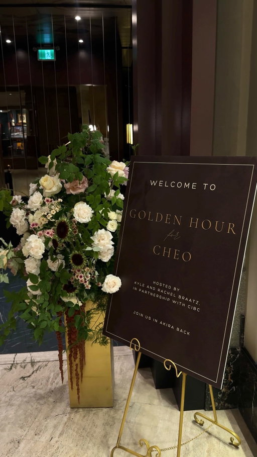 Last night, we had the honour of hosting Golden Hour for CHEO, an evening we created around the idea of coming together during the golden hour to shine a little extra light on a cause that means so much to our family. 🤎

Kyle and I have always believed that if we put our hearts behind something, we want to give it everything we have. We also like to do things a little differently, finding new ways to bring people together, create energy and build community around something deeply meaningful to us. Golden Hour was exactly that.

As co-chairs of CHEO’s Kids These Days campaign, we are incredibly proud to help shape what the future of CHEO can look like. It is about more than access to exceptional care. It is about making the entire experience for every child and family who walks through CHEO’s doors as accessible, responsive, supportive and comfortable as possible, whatever brings them there and however long their journey may be.

A heartfelt thank you to CIBC and Stephen Forbes for seeing our vision and partnering with us to bring it to life. 

To the Bell family, thank you for so generously sharing your story and bringing us back to what sits at the heart of all of this: the kids and families who need CHEO.

And Timmy and Thom, we are so grateful to have you beside us. Everyone knows you as world class hockey players, but we have had the privilege of seeing that you are every bit as world class as people. The heart you are bringing to CHEO and the way you are using your platform to lead by example shows what it means to truly show up for your community.

There is also something very personal to our family happening behind the scenes. We will share more in the New Year, but it is exceptionally meaningful to us and something we believe will be transformational to the Golden Army movement and what we can accomplish together for CHEO.

Golden Hour was one beautiful step forward, but there is so much more we want to do.

If CHEO means something to you, if you have an idea or want to get involved, reach out. We would genuinely love to hear from you and find a way for you to be part of it.

We are just getting started. ⚡️