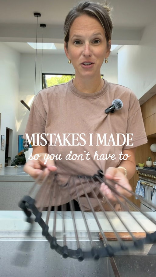 Sharing design mistakes I’ve made so you don’t have to. Everything including The Kitchen SINK- but seriously. This sink sucks and here’s why... 

People always share what they love about their finished spaces but rarely show the reality of living with some of those choices so I’m here so give you a first hand look at things you may want to reconsider in your next remodel. 

Make sure to follow for more where that came from  and save for when you’re planning your kitchen remodel 👋🏼