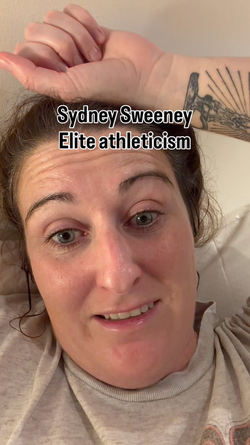 Sydney Sweeney. Elite athleticism