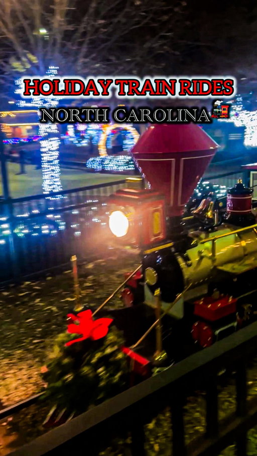 🚂🎄 SAVE THIS NOW!!! Tickets for Holiday Express at Pullen Park will be released soon, and this beloved tradition in Raleigh, NC sells out insanely fast every year! ✨
@raleighwanderlust 

This is one of my absolute favorite Christmas traditions in North Carolina! 🙌❤️ I’ve been visiting Pullen Park since I was a kid, so this event always brings back the sweetest memories!

Pullen Park is magically transformed into a whimsical holiday wonderland filled with thousands of twinkling lights, spectacular Christmas decorations and festive activities for the entire family! 🤩✨

Take a magical ride aboard the Holiday Express, visit Santa inside his toy shop, enjoy unlimited carousel rides and roast s’mores by the fire! 🎅🚂🎠

🎟️ Tickets are not on sale just yet, but the official release date should be announced soon! Save this post now and follow @raleighparks so you don’t miss it—they will go FAST!

📍 Pullen Park
520 Ashe Ave., Raleigh, NC 27606

➡️ Send this to who you’re going with and follow me @raleighwanderlust for more magical holiday experiences! 🎄✨

#northcarolina #raleighnc #pullenpark #holidayexpress #christmastrain