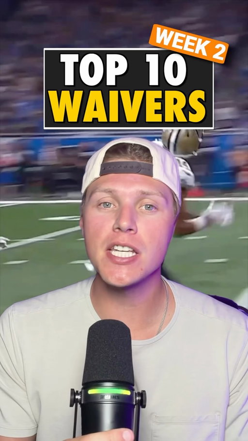 Top 10 fantasy waiver wire pick ups for week 2 #football #nfl #fantasyfootball #nflfantasy #waiverwire 

10:  Rashod Bateman (7%)

9: Bryce Young (19%)

8: Romeo Doubs (69%)

7: Mack Hollins (0%)

6: Kaelon Black (35%)

5: Devaugh Vele (23%)

4: Malik Willis (31%)

3: Juwan Johnson (62%)

2: Tyler Shough (42%)

1: Jalen Coker (66%)