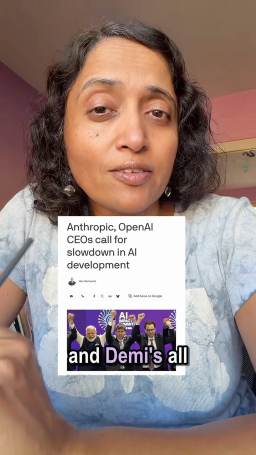 More drama over AI safety this weekend. After Sam Altman and Elon all agreed that they need to slow things down with AI models, several prominent people have called them out for their BS. 

We now have two distinct groups: the frontier AI labs that are calling for regulations that will keep open source out and the other group that is clearly calling them out for what this brainwashing is all about. 

Meanwhile Trump dismissed the ask for slow down. So the show is full on!