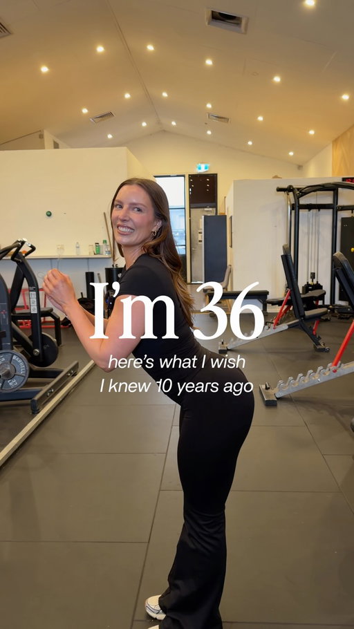 I’m 36 here’s what I wish I knew 10 years ago:

❤️‍🔥Everything feels like a rush - a rush to get the dream body, climb the corporate ladder, make a certain amount of money, buy the car, find your life partner. This pressure means it can be hard to determine if what’s in front of you is right for you or just the fastest way to check a box. Slow down, know yourself well enough to know if the decision supports who you want to be.

❤️‍🔥Stop living in a deficit - this isn’t the way to stay lean. It’s the way to get lean, but it’s not a lifestyle. You need to learn how to maintain that body on higher calories.

❤️‍🔥If your physique costs you your peace, flexibility, meals out, a social life, food fear, and your period, it’s not the right physique for you. Maintaining a strong, healthy body takes work, but it should add to your life, not detract from it.

❤️‍🔥Weight train, give a fuck about getting strong (no it won’t make you bulky). It’s an investment into your longterm health bc the cost of being weak, having poor coordination, and minimal muscle mass will likely mean assisted living

❤️‍🔥Exercise regularly - because you’ll build more self-belief by proving to yourself that you’re capable of doing hard shit. This can also be done through other tasks outside your comfort zone (solo travel, public speaking, dating etc)

❤️‍🔥Go to therapy, read self-development books, journal, mediate - get closer to knowing who you are it’s the fastest way to live a meaningful and aligned life

❤️‍🔥One of the most important decisions you’ll make is who you decide to share your life with, don’t settle, and while you’re at it, become the kind of person you would want to date - it goes both ways.

❤️‍🔥Learn how to take accountability, a victim mindset where you blame every bad thing that happens to you on external things doesn’t help you. It just holds you back from progressing.

❤️‍🔥Learn about food, don’t avoid vegetables, you’re not a child, eat enough protein, not bc you’re a gym bro but bc you realise how important building muscle is, and don’t subscribe to carb s