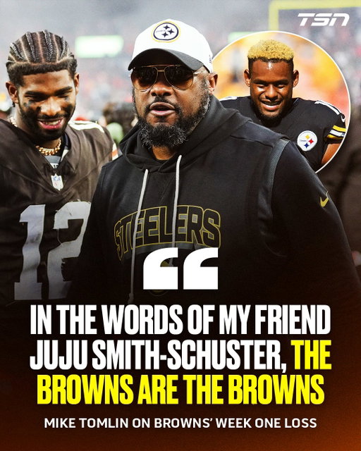 Ex-Steelers coach Mike Tomlin showed the Browns no mercy 😅

(H/T @bepryor)