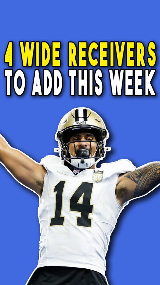 These are 4 Wide Receivers you need to add in your fantasy league before it’s too late 

#fantasyfootball