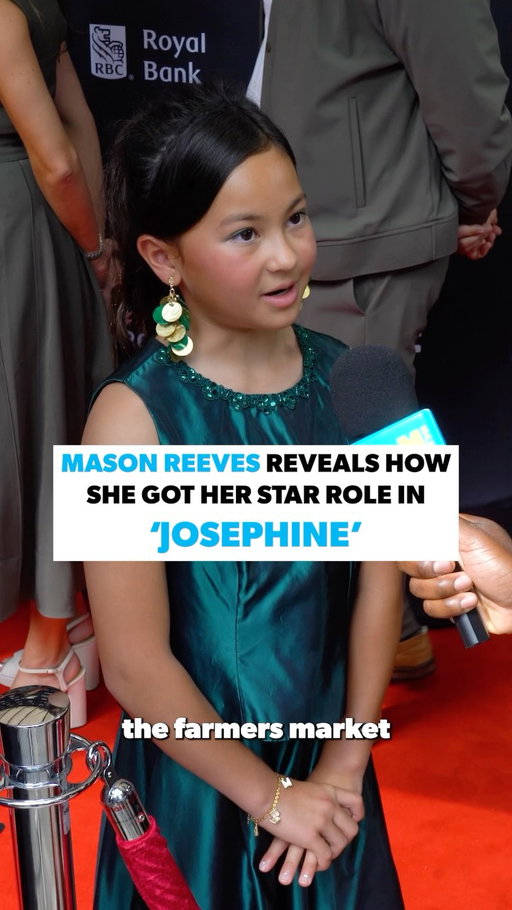 Josephine star Mason Reeves makes her incredible acting debut in ‘Josephine’. Her story is quite interesting and proves that meeting the right people at the right time can truly change your life 😊

#toronto #tiff #josephine