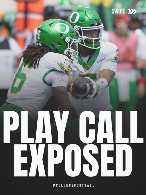 How crazy is it that Oklahoma State says they knew what Oregon was running BEFORE the ball was even snapped?

Cowboys LB Tate Romney revealed they found “stance indicators” on film that helped tell them whether Oregon was going to run or pass.

Not stolen signs.

Not hacked headsets.

Just film study exposing a tiny detail that potentially gave Oklahoma State a massive advantage.

This is the kind of stuff that makes college football absolutely insane.

Follow @collegefootball for the best news, highlights, memes and more!