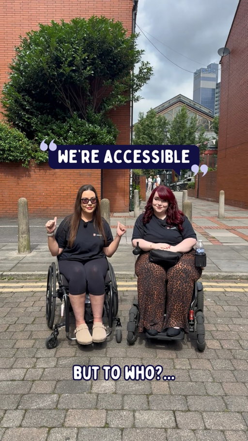 “We’re wheelchair accessible.” ♿️

But accessible to who? 🤷‍♀️

Two wheelchair users can have completely different access needs. What works for a manual wheelchair user might not work for someone using a powerchair, and this kerb is a perfect example.

That’s why “wheelchair accessible” on its own isn’t always enough. 

Sociability provides objective accessibility information so you can decide for yourself whether somewhere works for you and your access needs. ✅ 

Download Sociability for free via the link in our bio to find and contribute accessibility information across the UK. 📲 

Have you ever been told somewhere was “accessible” but not accessible to you? Let us know 💬👇

#Sociability #AccessiblePlaces #Accessibility #InclusiveDesign #DisabilityInclusion