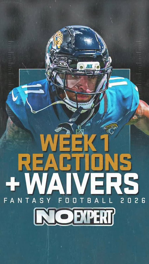 6 Best Waiver Adds Before Week 2 

Fantasy Football 2026

 #Football #NFL #Fantasyfootballtips #Fantasyfootballdraft  #Fantasyfootballadvice