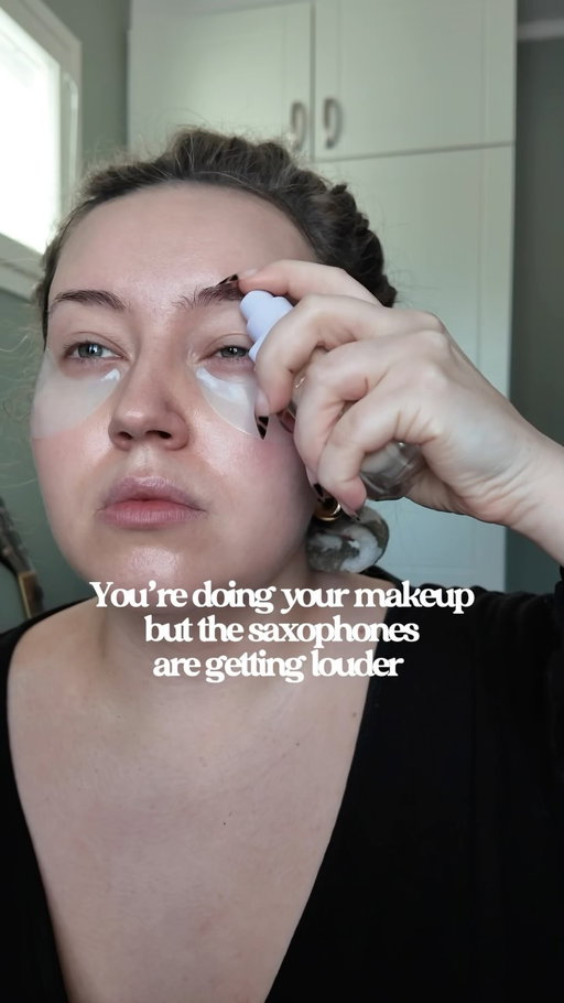 Thought I was going blind for a sec 💀💀

#makeupreels