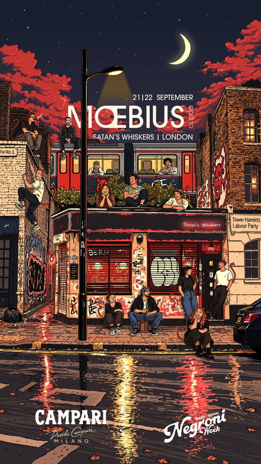 London calling, Moebius answering 🇬🇧

Save the dates! On September 21st and 22nd, during Negroni Week, we’re flying to London to take over (again 😍) one of the world’s great temples of mixology @satans_whiskers 🍸

Food, drinks and a possibly unreasonable amount of Italian affection, delivered directly by the expert hands and warm, enveloping embrace of @ivanpuntillo_ @fluentsipster_ @lorenzodulcamare @el_greengo5 and @lorenzoquerci

What a beautiful adventure this is going to be! A huge thank you to @tristhespiritsguy for making this wonderful rendezvous possible ❤️

And all our love to the legendary Satan’s team @the1andollie @amelie_janet_diaz @graceenmr @max_pol @gourmet_tarzan @julietarpac @kev__armstrong @finnsugrue and @k.udc for welcoming us into your home.

So the plan is very simple: come hungry and thirsty. We’ll do the rest 😉

#MoebiusMilano #SatansWhiskers #LondonCalling #DevilishNights #TheDevilWearsMoebius