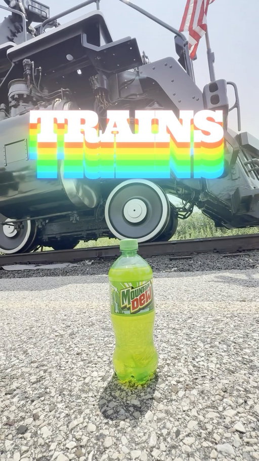 I love trains. Do you 🫵 #railfans #trainedit #trains #mountaindew