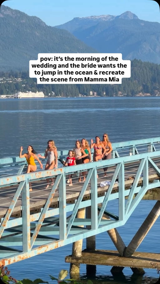 No better way to spend the morning of your wedding day 😌