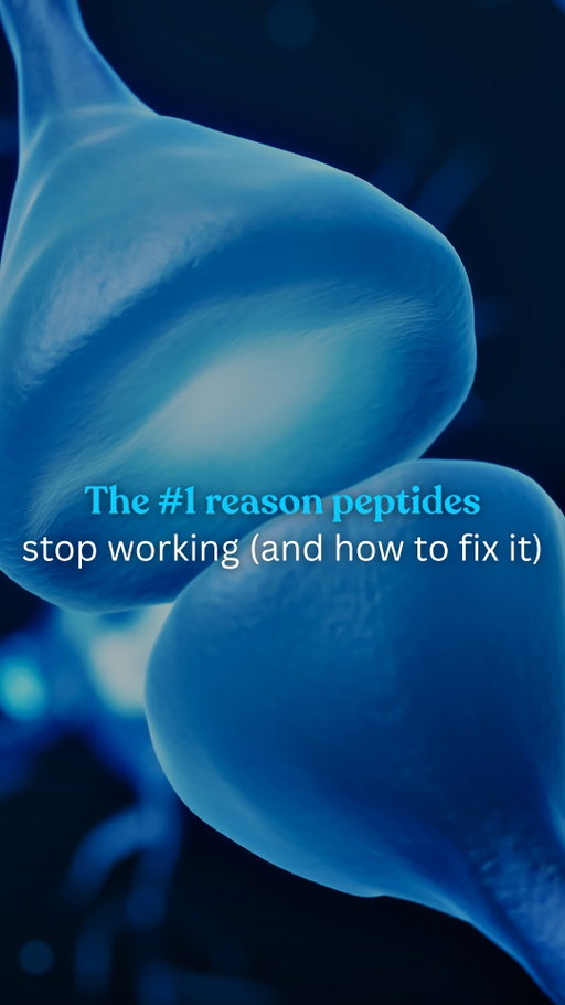 More isn’t always better when it comes to peptides.

Over time, cells can become less responsive to the same signal. That’s why I believe understanding timing, dosing, and appropriate cycling matters.

#Peptides #CellSignaling #CellularHealth #Longevity
