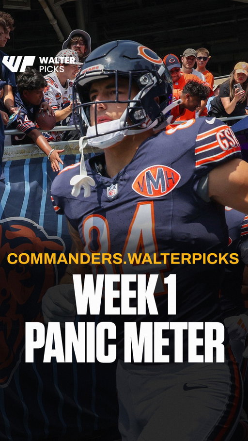Week 1 Fantasy Football Panic Meter