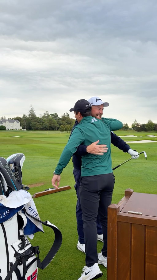 A warm welcome to Adare Manor from the European squad 🏆🇪🇺