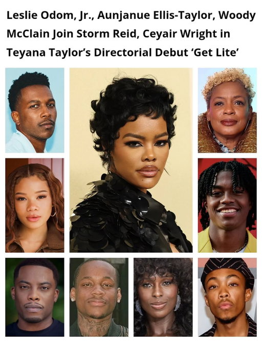 Father God, in the name of Jesus I thank You. You keep showing OUT for me and I will never let that get lost on me. 😩🥹

I’ve spent so much of my life telling stories through music, movement, fashion, performance & visuals… but THIS? This is a whole new language for me. My directorial debutttttttttttt. My first feature film. 🥹 A love letter to New York, to dance, to family, to community and to the culture that raised me.

But most importantly….LOOK AT THIS CAST!!!! 😭🔥

To have this incredible group of artists trusting me behind the lens, trusting my words and trusting that together we will create magic on screen is something I don’t take lightly. Every single person you see here @leslieodomjr @aunjanue_ellis447 @stormreid @ceyair @woody_thegreat  @jodiesmith @tylil @asanteblackk  brings something so special to this story and watching these characters come alive has already been one of the greatest gifts of my career.

I dedicate this moment to every creative with a dream. Every person carrying a vision that may feel too big, too different, too far away, or like it’s taking too long. Keep dreaming. Keep creating. Keep doing the work. Because when the goal is to make that dream a reality, you keep going until reality has no choice but to catch up with the vision. 🥹🙏🏾 

I would like to give a special thank you to @paramountpics @theaunties360 @kenyabarris and every single person apart of the village that it takes to make this kind of magic. 

I am so thankful. So humbled. So ready. 🌹

GET LITE IN THEATERS 2027🗽