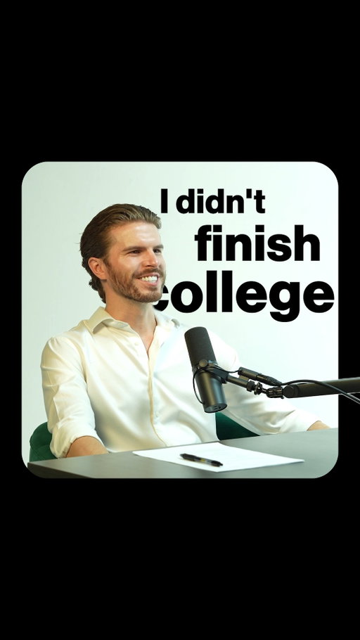 Was leaving college the best decision here? 🧠✍️