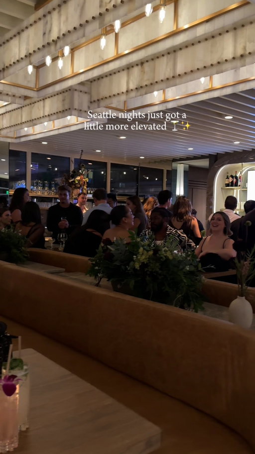 Your next Seattle night out might look like this 🍸✨

📍Solette Rooftop Restaurant & Bar, Seattle, WA

#seattlerooftop #seattlenightlife #seattlenights #seattlebars #seattlerestaurants