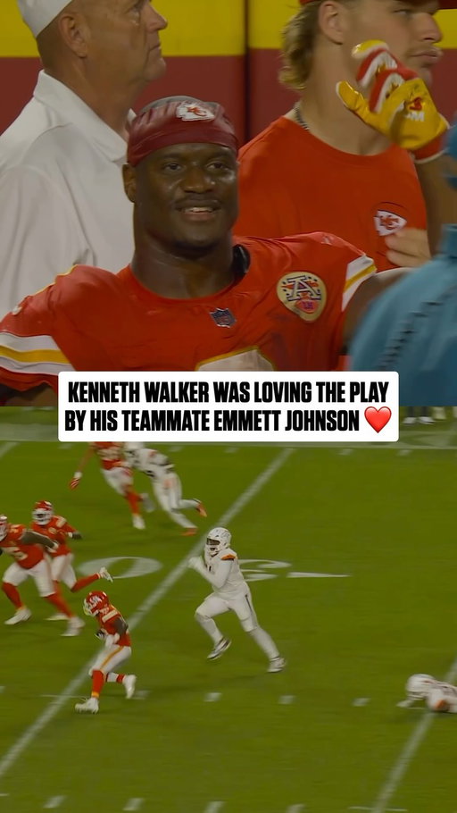 The vet of the @chiefs RB room loving the play from the rookie 🤝

DENvsKC on ESPN
Stream on @nflplus