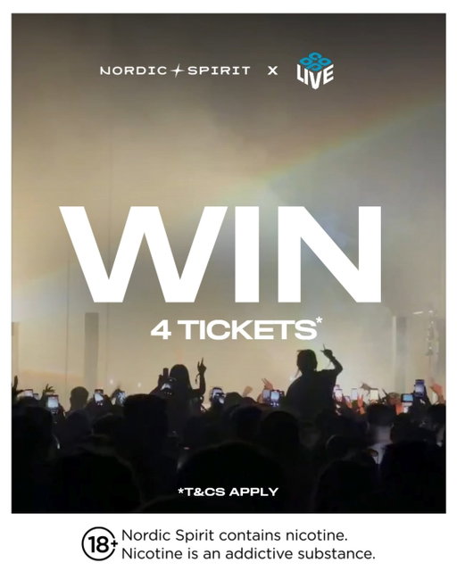 We’re teaming up with Nordic Spirit Nicotine Pouches to give you the chance to win 4 tickets for you and 3 friends at Co-op Live, Manchester for the show of your choosing, between October and December2026*.
 
All you have to do to enter:
1️⃣ LIKE this post
2️⃣ FOLLOW @nordicspirit_uk and @thecooplive
3️⃣ COMMENT the show you’d like to see
4️⃣ TAG the friends you want to bring along
 
The more tags, the more entries!
 
Good luck 🤞
 
Main T&Cs:
	•	Prize draw is only open to existing tobacco or nicotine users aged 18+ who are residents of Great Britain.
	•	No purchase necessary to enter.
	•	One winner will be chosen at random to win 1x4 tickets for them and 3 friends at Co-op Live, Manchester for the show of their choosing*, between October and December 2026**.
*Subject to seat availability. All guests must be 18 or over. Shows intended for children and youth are excluded - complete list in full T&Cs.
**Prize will be deducted proportionately if fewer guests within the party attend, e.g. 2 guests = 2x tickets.
	•	Prize draw closes at 11.59pm on 29.09.2026.
	•	Winners will be contacted by DM 11:00am on 30.09.2026.
	•	Link to the full T&Cs in @nordicspirit_uk’s bio. 
 
#NordicSpirit #TobaccoFreeNicotine #NicotinePouches #NordicSpiritMoments
 
18+ Contains Nicotine. Nicotine is an addictive substance.
