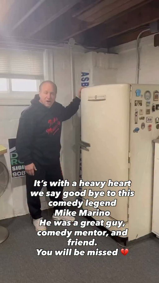 We’ve been friends for the past 5 yrs we’ve done countless shows together. You were a great comedian but more importantly you were a great friend RIP now it’s time to make heaven Italian again! @mikemarinolive #porkchopzcomedy #comedian #rip