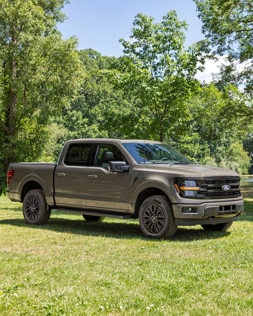 Upgraded for 2027: the F-150 truck lineup gets a tougher exterior, an updated powertrain lineup, and BlueCruise with Towing. The 5.0-liter V8 returns for King Ranch and Platinum and is now available across the lineup.