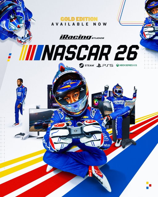 It's game time in The Proving Ground. The Gold Edition of @nascar26game is available now!