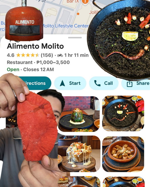 This Spanish-Mexican restaurant and bar in Molito Lifestyle Center should be included in your bucket list. 

📍Alimento Molito, Building 8, Molito Lifestyle Center, Madrigal Avenue, Ayala Alabang, Muntinlupa City
⏰ Sunday to Thursday: 10:00 AM to 12:00 AM
⏰ Friday to Saturday: 10:00 AM to 2:00 AM

#foodtripbakamo #alimentomolito #restobar #spanishfood #mexicanfood