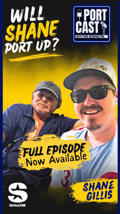 Some people bring a book with them to chemo. Ron Bennington brought Shane Gillis. @shanemgillis @benningtonsxm @portcastshow

Hit the link in bio to watch the full episode of Portcast on YouTube.
