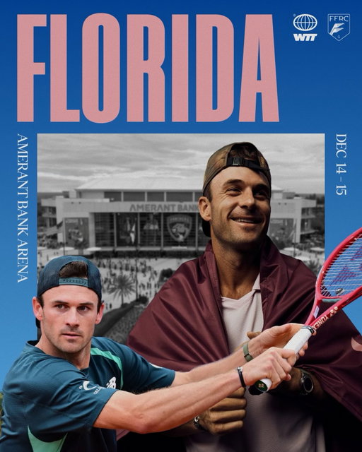 Super excited to be back with World Team Tennis this December to rep the Florida Flamingos! 🦩

Get your tickets now at WTT.com