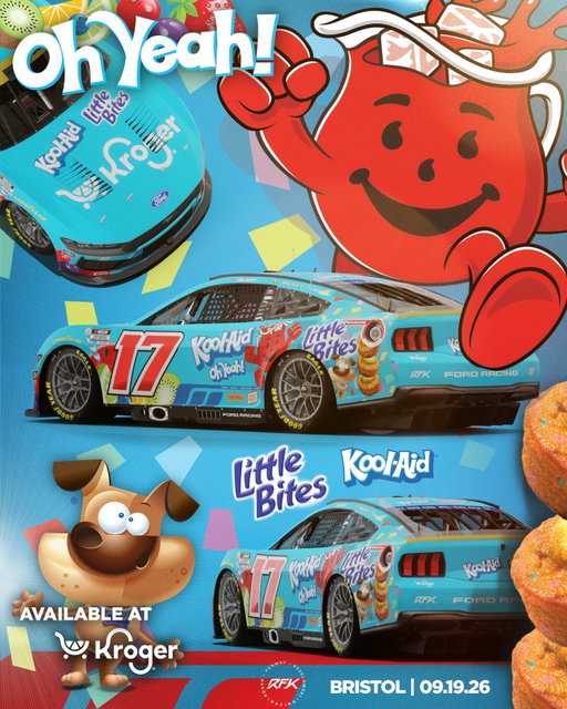 OHHHHH YEAHHHH! 🧱 
Get ready Bristol. Chris is bringing the Kroger / Kool-Aid / Little Bites ride!