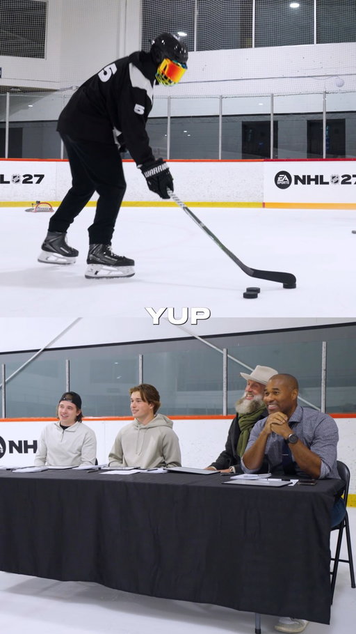 Think you can guess the NHL pro before they do? 👀🏒

Put your hockey knowledge to the test and watch the full Guess the NHL Pro video now. 🔗Link in bio #NHL27