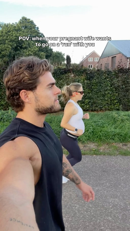 All jokes aside, I’m proud of her for staying so active and moving her body 🙂‍↕️🫶