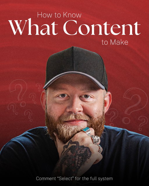 Comment “SELECT” and I’ll send you the full system for how to make content that gets you customers 👊

The 70/20/10 framework:
•70% content you know works.
•20% iterations on that 70%.
•10% you have no idea. Pure experiments.

That’s how you operationalize innovation instead of hoping for it.