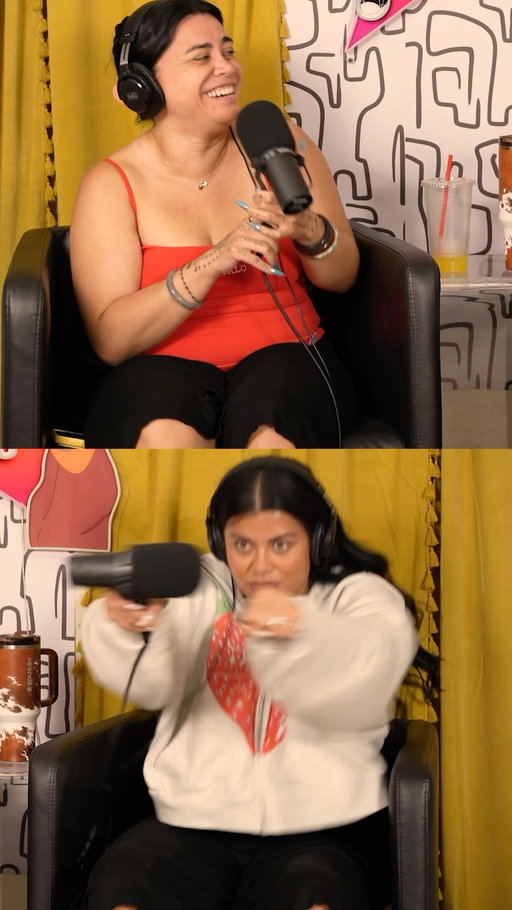 two fists STRAIGHT TO THE DOME !! 🫪

Our newest episode is available everywhere you can listen to podcasts & the video version is on our YouTube channel! 🙂‍↕️
