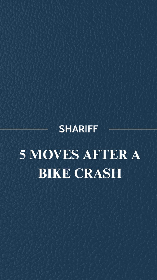 The first few minutes after a bike accident can affect your health and your claim later.

1. Move to safety if you can Get out of the roadway if it’s safe, but don’t leave before exchanging information.
2. Call 911 Even if your injuries seem minor, get medical attention. Some symptoms may take time to appear.
3. Photograph the scene Take photos of your bike, the vehicle involved, visible injuries, and the surrounding road conditions.
4. Get information from the driver and witnesses Collect the driver’s insurance information and contact details for anyone who witnessed the crash.
5. Follow up with a doctor Even if you feel fine at first, a medical evaluation can help identify injuries that aren’t immediately obvious.
Acting quickly and documenting what happened can help protect your health and your ability to pursue compensation.

Shariff Injury Lawyers represents injured people across Texas and helps fight insurance companies so you can focus on healing.

If you or someone you love was hurt in a bike accident, comment “HELP” and our team will reach out for a free consultation. You don’t pay unless we win.
