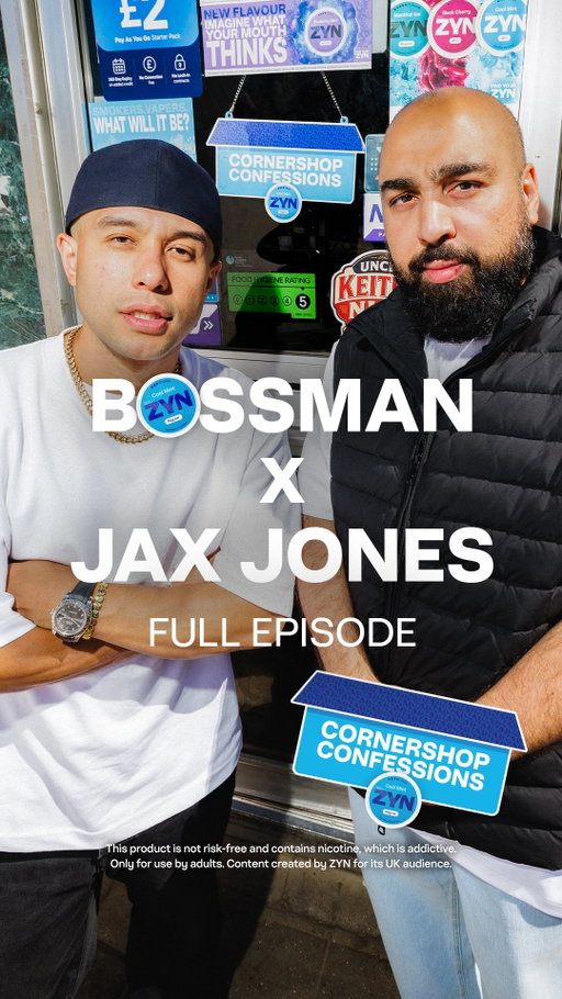 Cornershop Confessions is back 💥

ep. 4 sees BOSSMAN catching up with the legendary @jaxjones