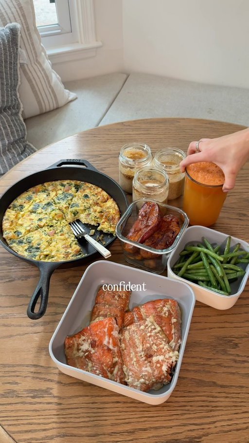Fall meal prep, but with a little more intention!!!!🍂🍂🍂Loving how simple my @usenourish dietitian made this feel!

Comment “PREP” for the recipes, and find your match through the link in my bio🤍🤍
#NourishPartner #mealprep #mealprepping #highproteinmeal #highproteinmealprep