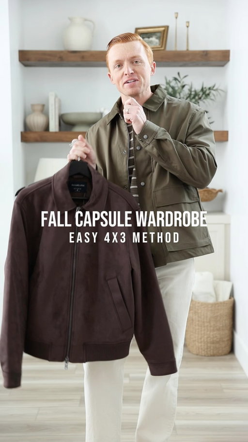 Fall is the PERFECT time to start working on your capsule wardrobe! So many great layers, versatile colors, etc.! 4x3 is an easy method to get started and you can even do it with pieces already in your closet.

Or, if you want to check out my full Fall Capsule Wardrobe Guide, comment “CAPSULE” and I’ll send it right to your inbox! 

#mensstyle #fallcapsulewardrobe #mensfashion #mensstyleguide