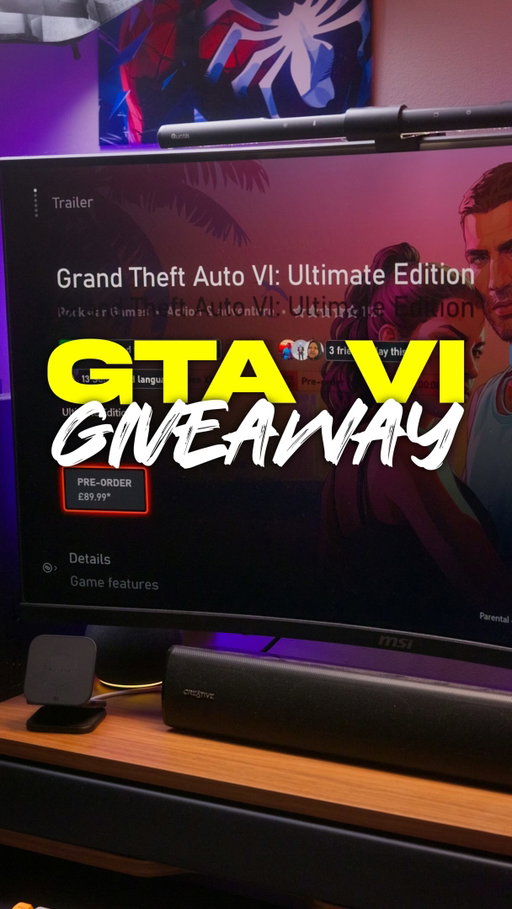 GTA VI Ultimate Edition Giveaway 
I’m giving away a copy of GTA VI Ultimate Edition worldwide and open to everyone 🌍

✅ Follow Me @gottscreates 
✅ Like this post
✅ Comment your favourite GTA of all time

Available for Xbox Series X or PS5 winner’s choice
Giveaway closes 23rd September. The winner will be contacted via DM and can choose whether to be announced on stories

Good luck everyone 🎮

#giveaway #gtavi #xbox #ps5 #competition