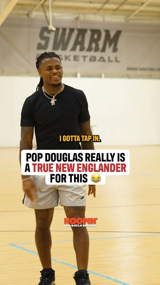 Shorts and snow boots, Pop Douglas is officially one of us 😂 

🔗 Link in bio to watch the full episode of Hoopin'!