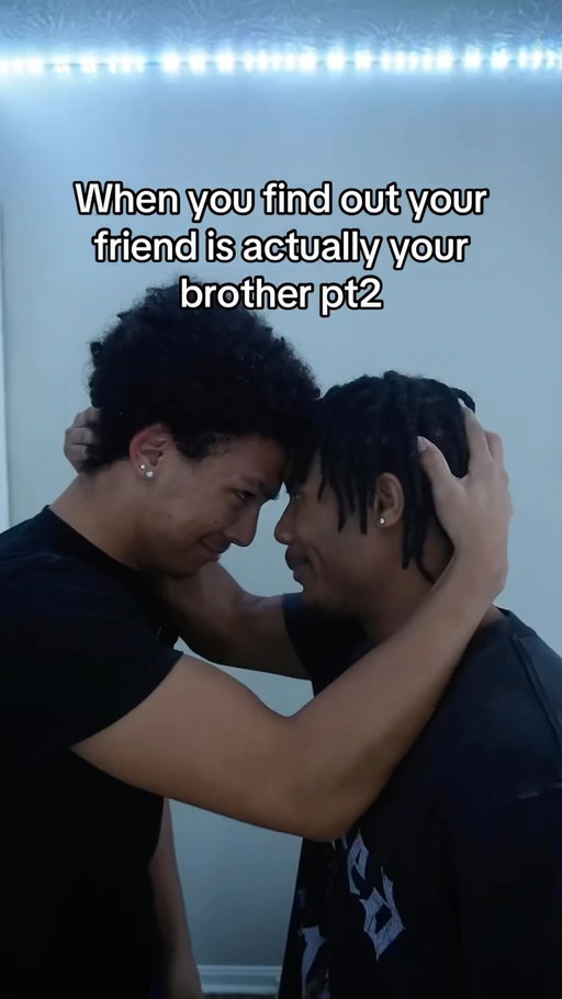 Not a friend, but a brother.  @traviswolfejr #explorepage #reel #imcamobtw #traviswolfejr #funny